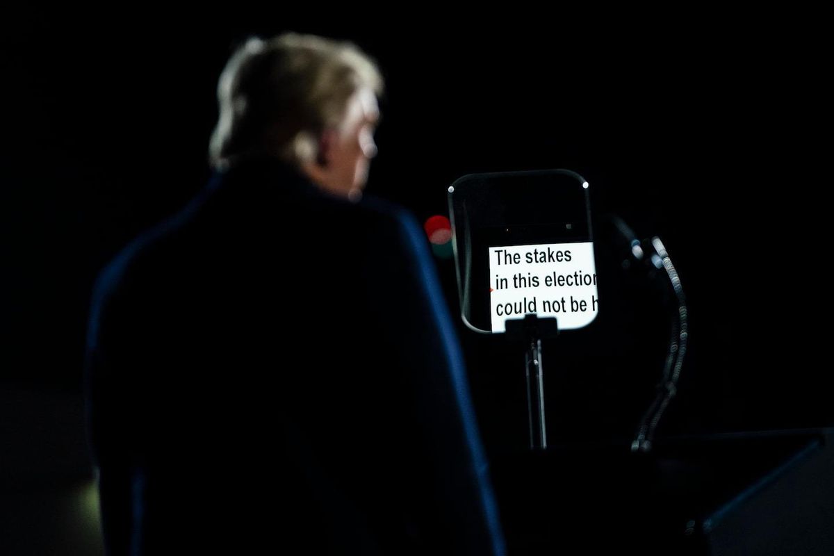 Trump\'ın promter operatörü bahislerle binlerce dolar kazandı