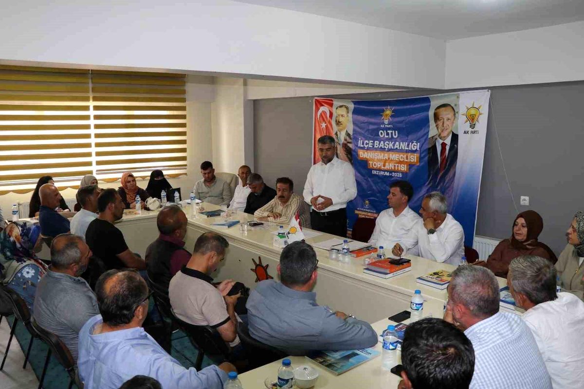 AK Parti Oltu\'da 2026 danışma meclisi toplantısını gerçekleştirdi