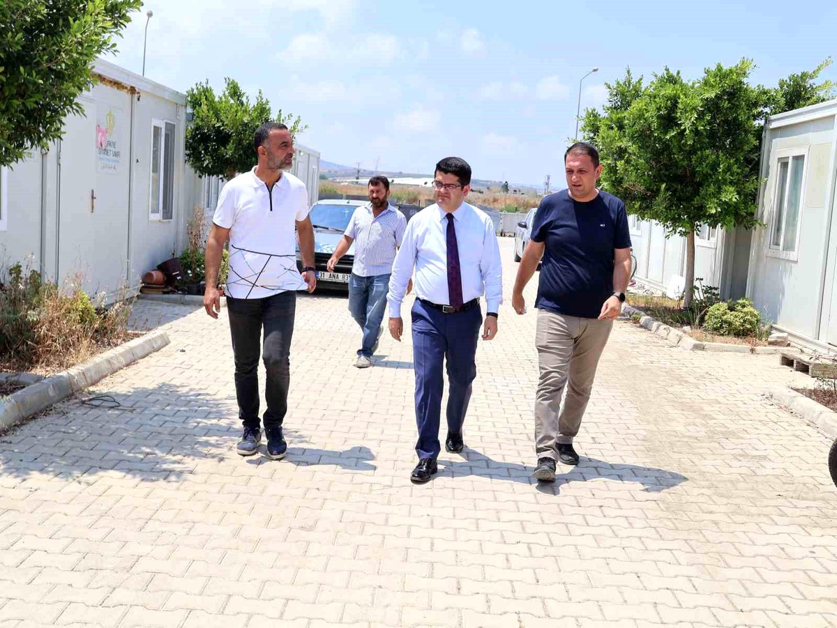 Kaymakam Eroğlu Tahliye Sürecini İnceledi