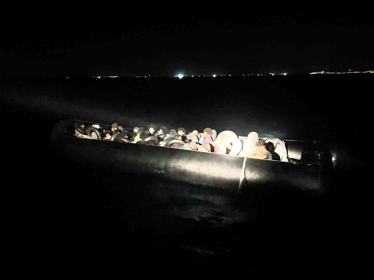 Didim Açıklarında 38 Göçmen Yakalandı