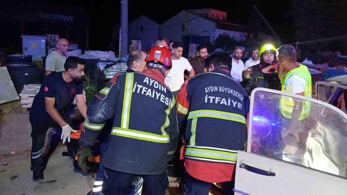Aydın\'da zincirleme trafik kazası: 3 yaralı