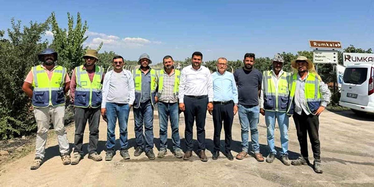 Başkan Şahin\'e Araban\'daki asfalt hizmeti için teşekkür