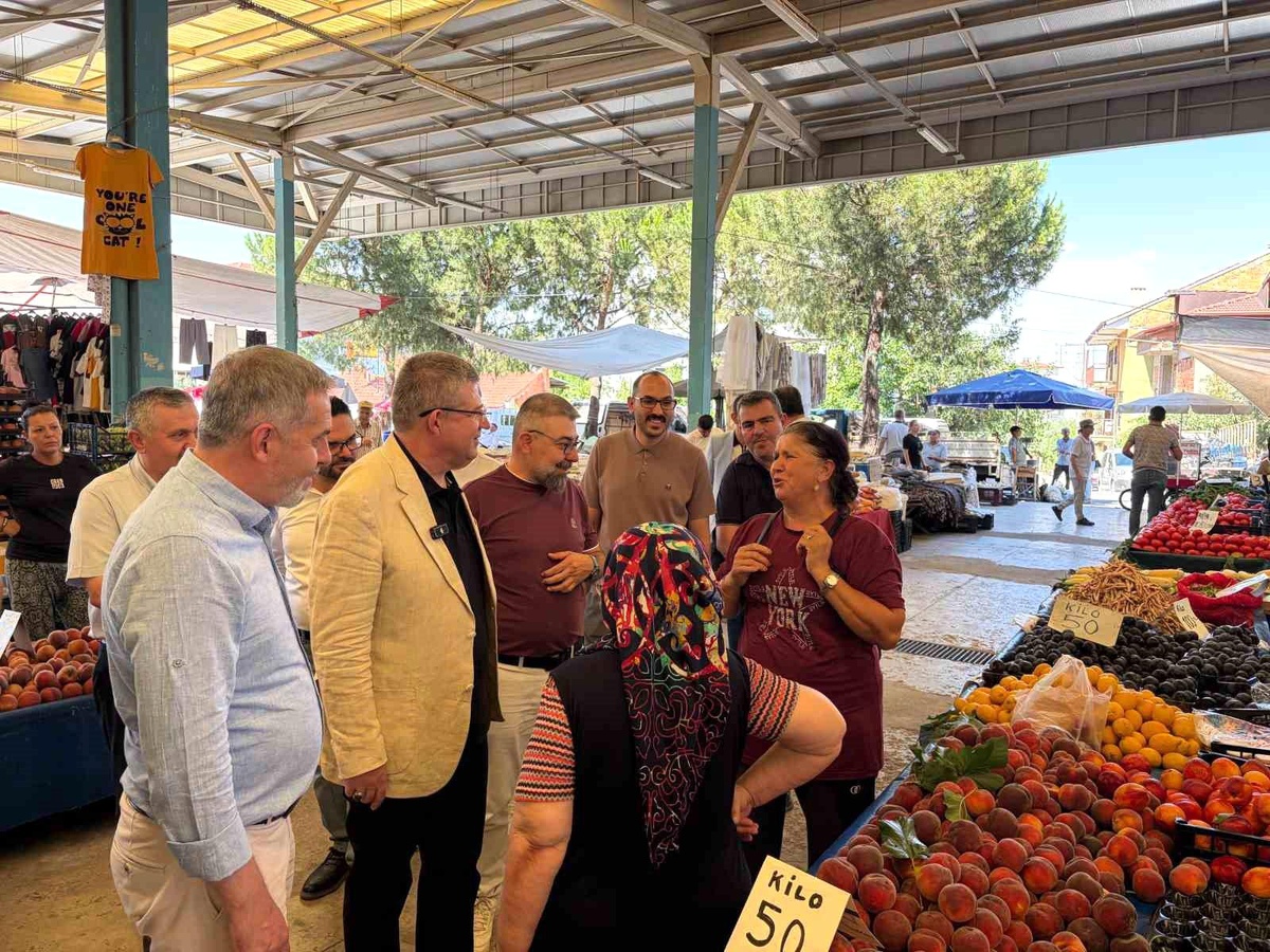 AK Parti Denizli Esnafı Ziyaret Etti