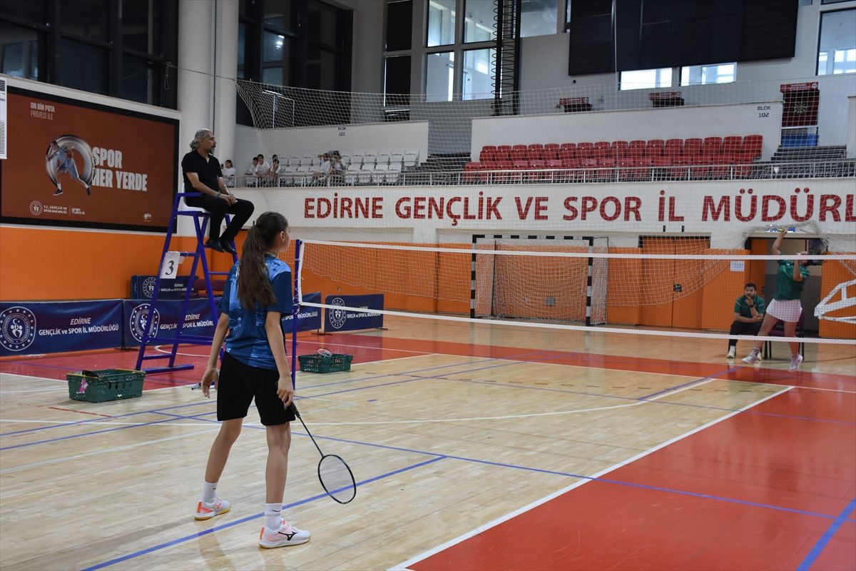 Edirne\'de Badminton ANALİG Müsabakaları Başladı