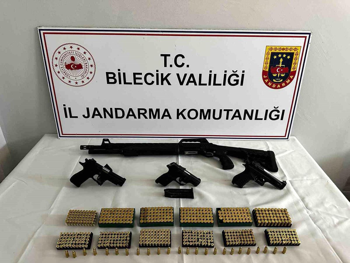 Bilecik\'te Silah Operasyonu: Çok Sayıda Mermi Ele Geçirildi
