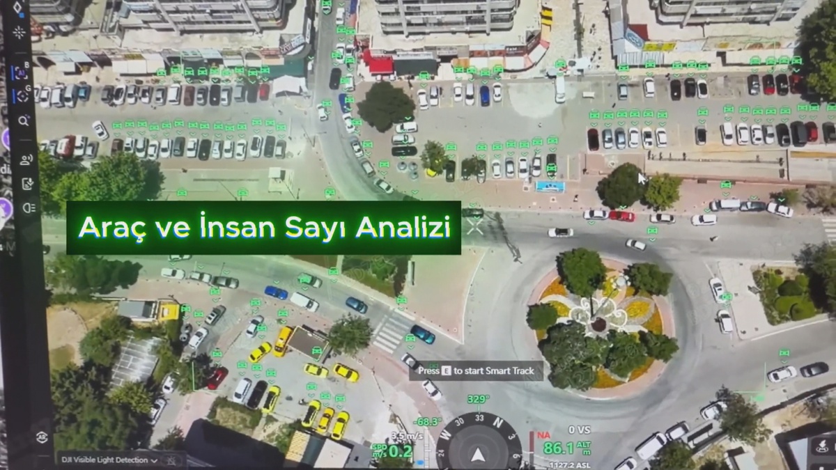 Konya\'da Yapay Zeka Dronları Hizmete Girdi