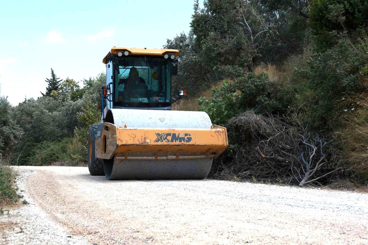 HBB, Defne Döver Mahallesi\'nde yol çalışmasına başladı