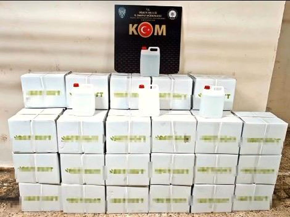 Bilecik\'te 800 Litre Etil Alkol Ele Geçirildi