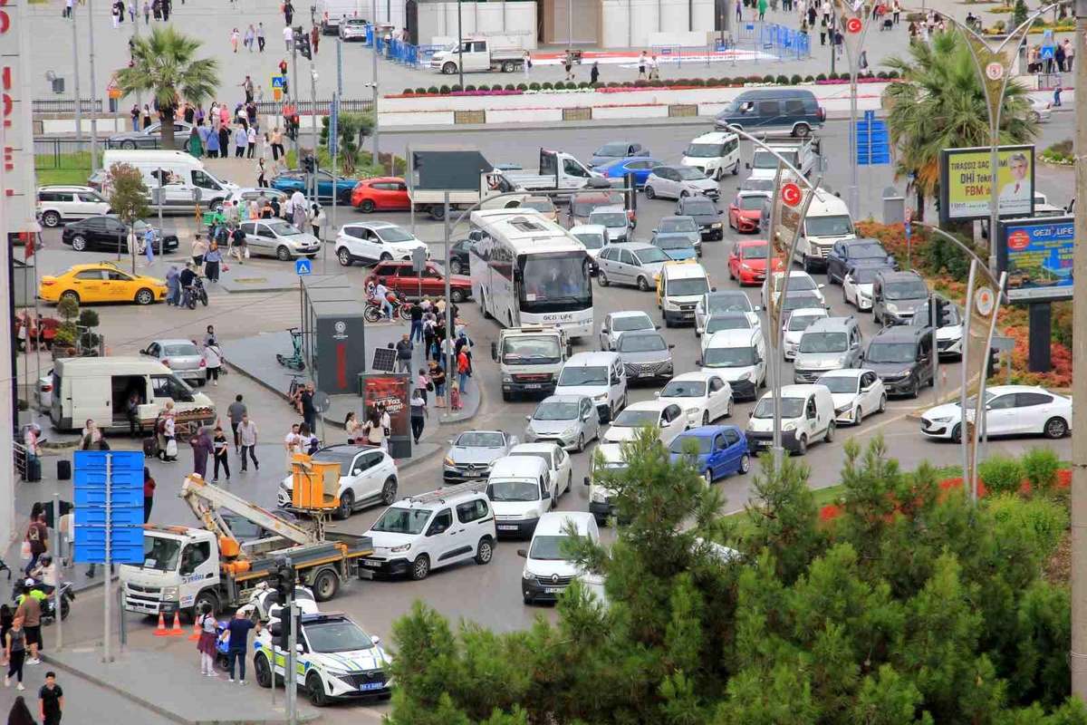 Samsun\'da Araç Sayısı 552 Bine Ulaşıldı