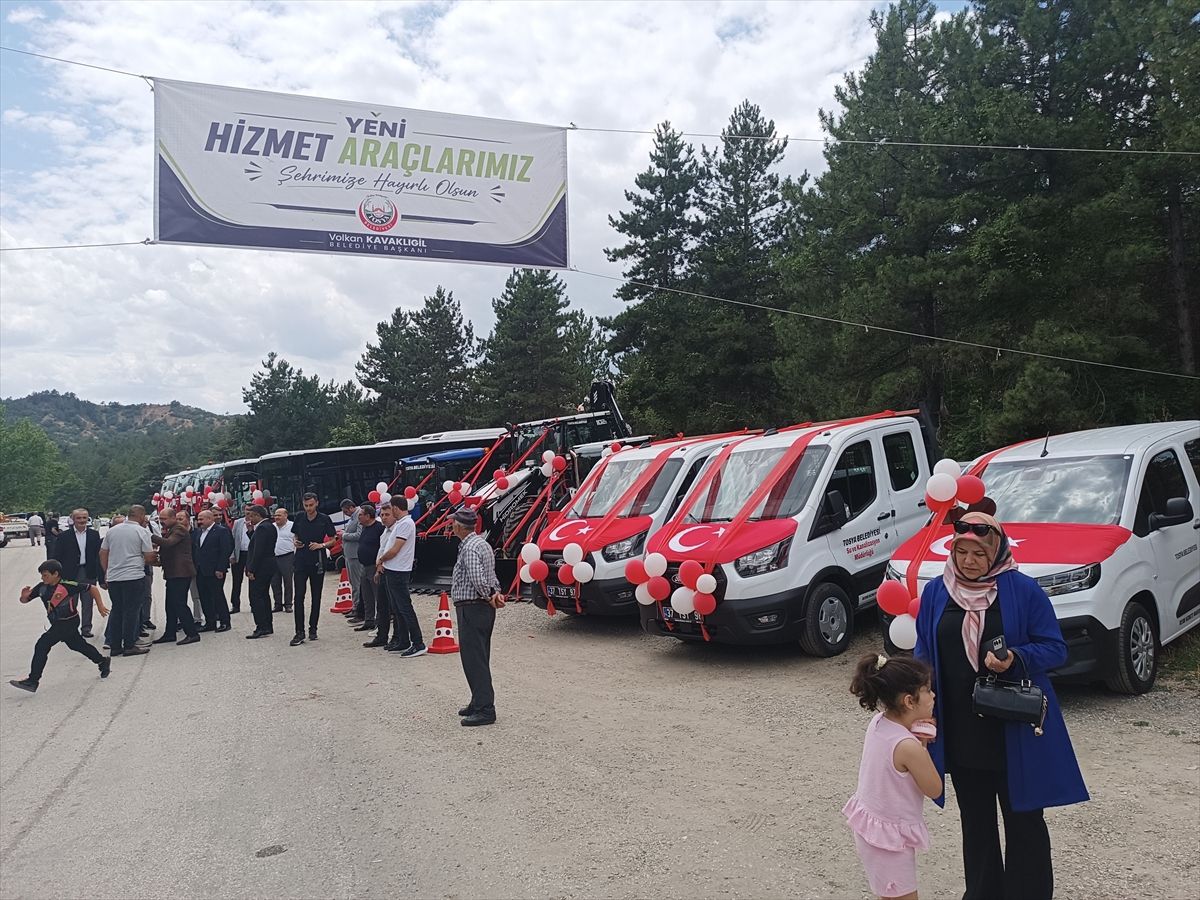 Tosya\'ya Yeni Hizmet Araçları