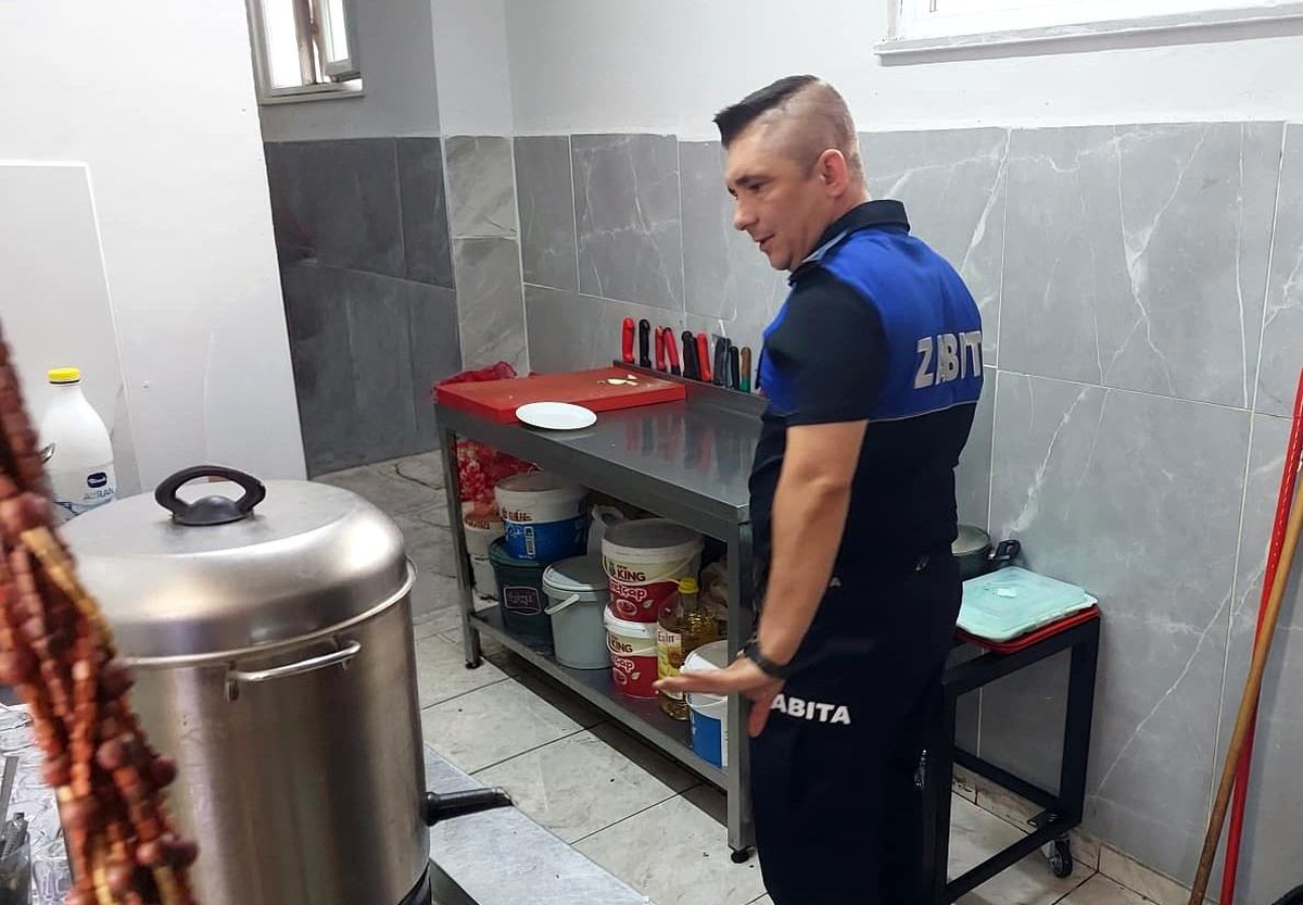 Zabıta ekiplerinden döner salonlarına denetim