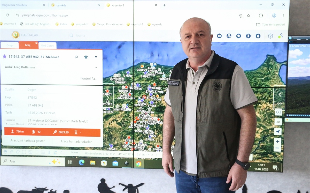 Kastamonu\'da 24 Saat Yangın Nöbeti