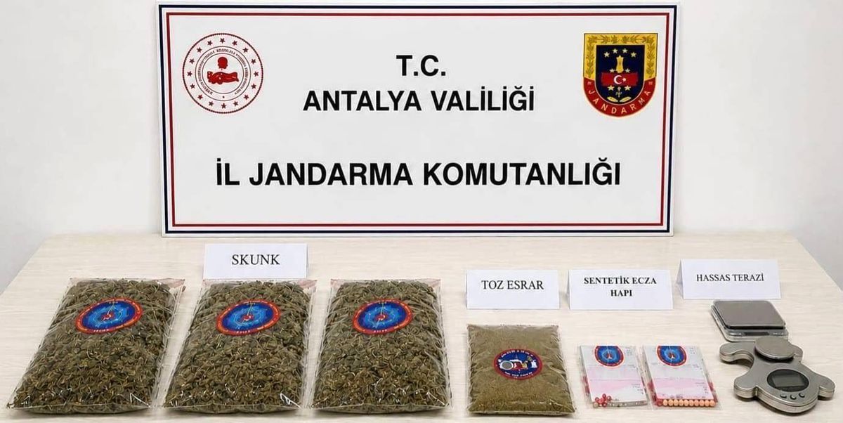 Antalya\'da Uyuşturucu Operasyonu: 1 Gözaltı