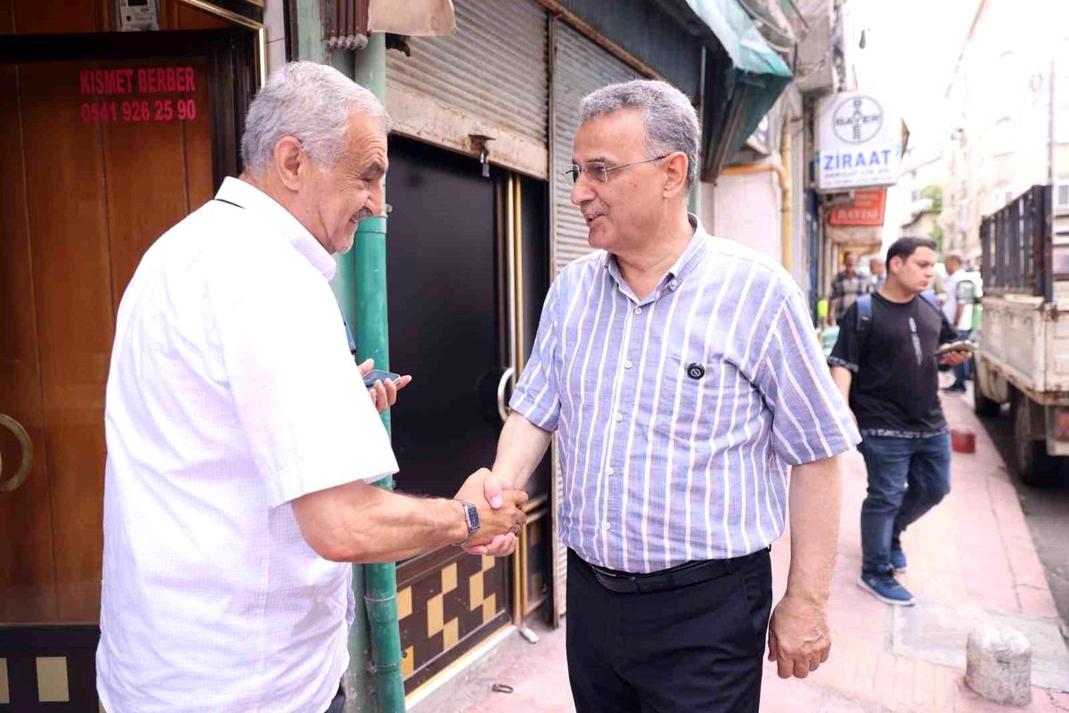 Başkan Kurnaz, esnafın taleplerini dinledi