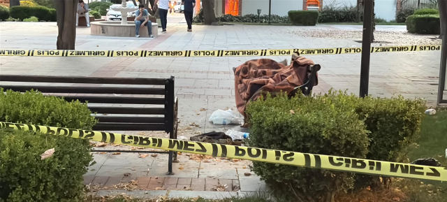 Çorlu'da bir kişi parkta ölü bulundu
