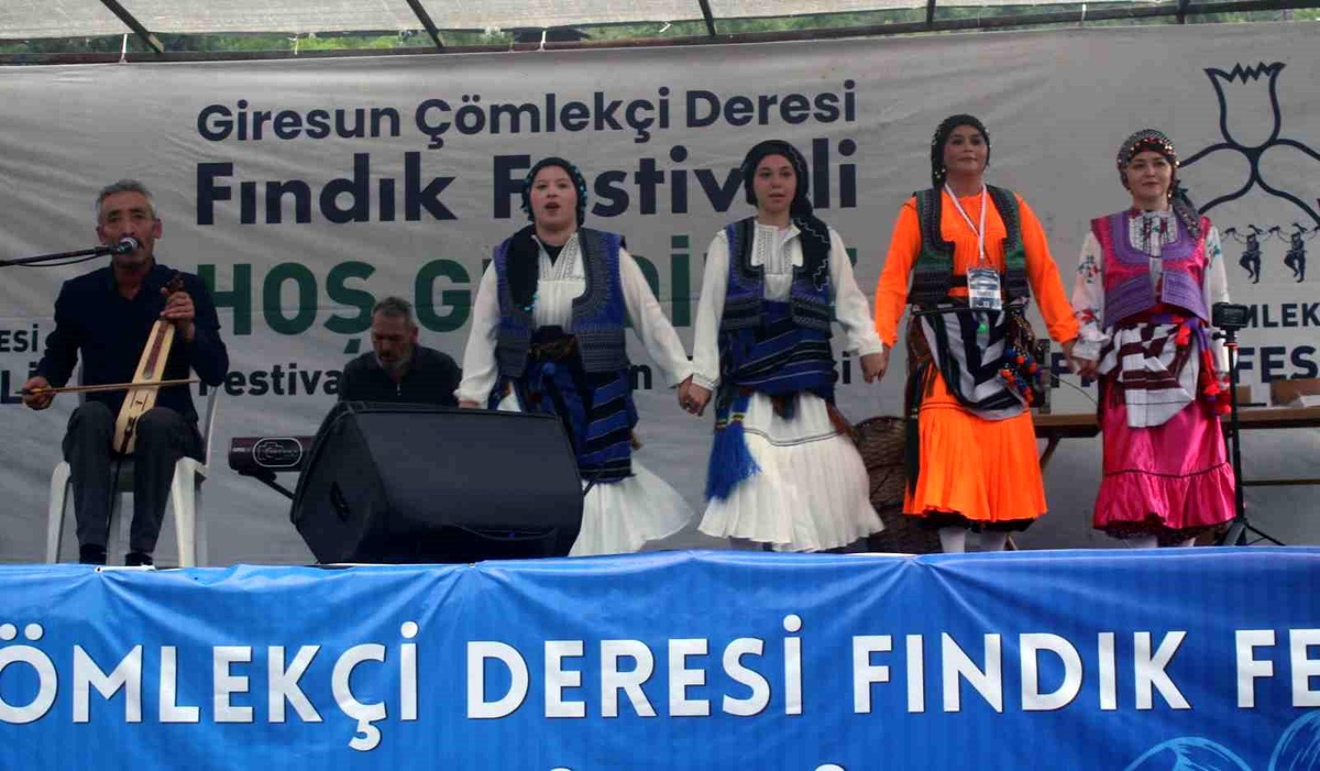Fındık üreticileri hasat öncesi festivalde buluştu