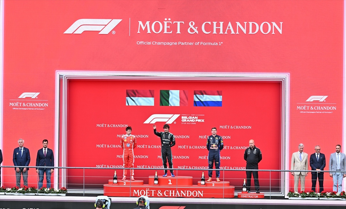 Kimi Antonelli Belçika GP\'yi Kazandı