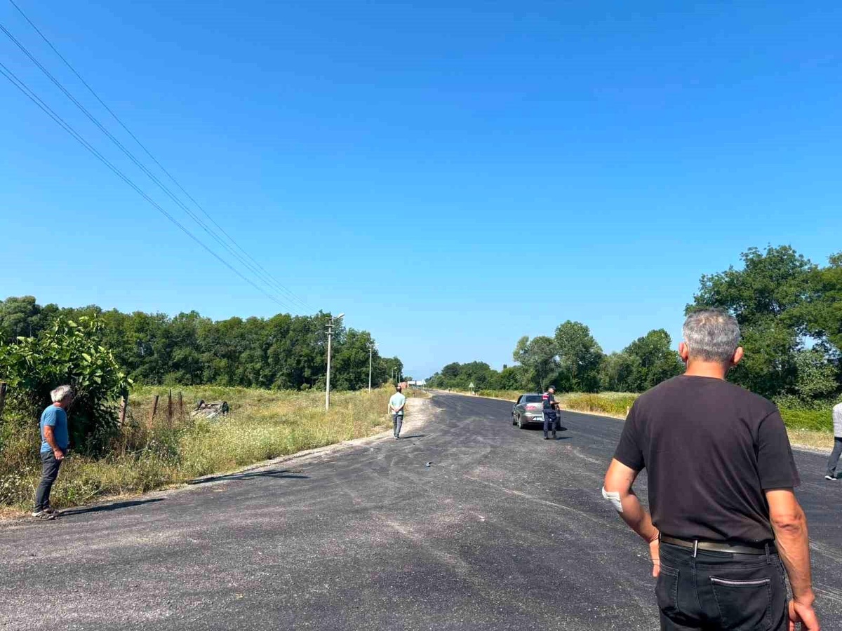 Zonguldak\'ta Kavşak Kazası: 1 Yaralı