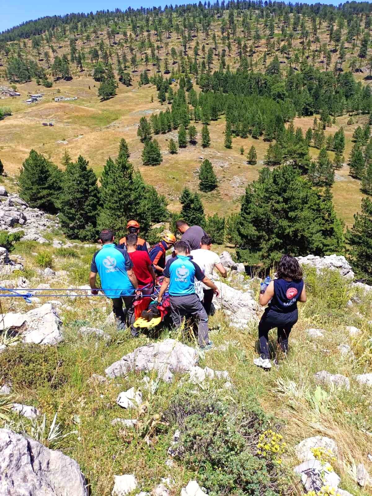 Kekik Toplarken Kayalıklardan Düştü