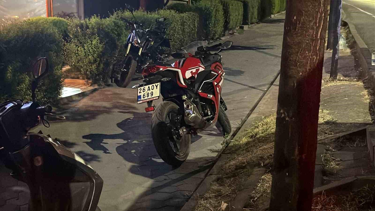 Eskişehir\'de Motosiklet Kazası