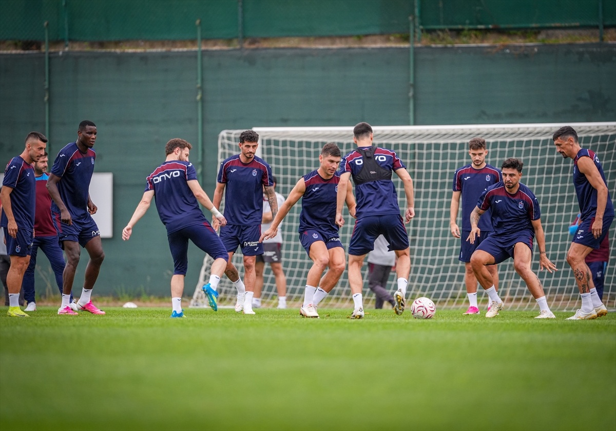 Trabzonspor\'dan Çift Antrenman