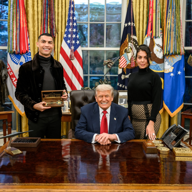 Trump, Messi ve Ronaldo'ya özendi: Bir ay yer değiştirmek isterdim
