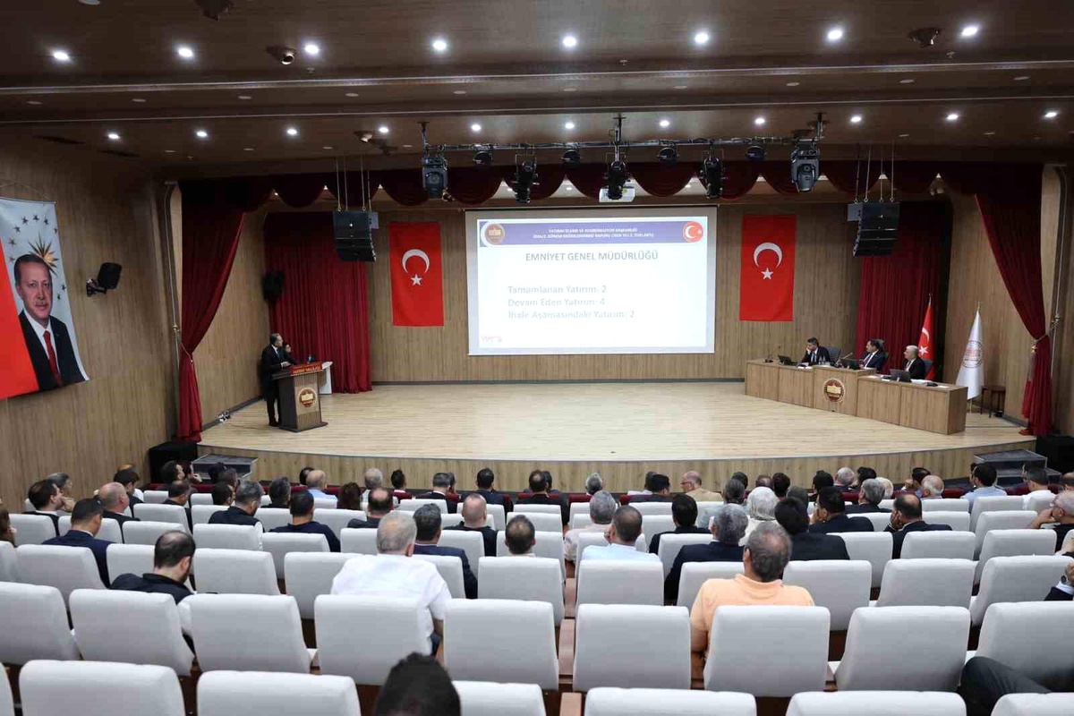 Hatay Yatırımları Değerlendirildi