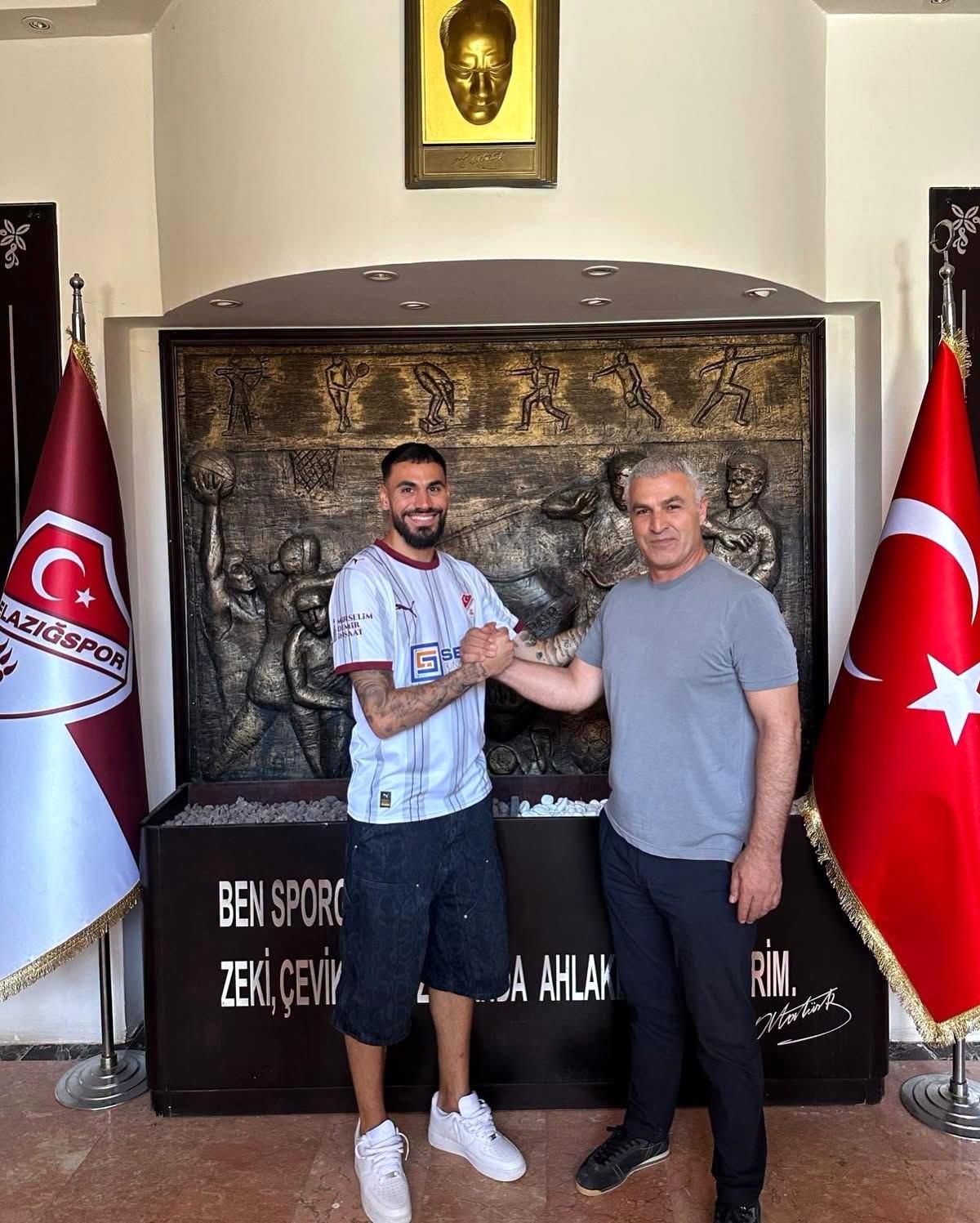 Elazığspor Barış Ekincier\'i Transfer Etti