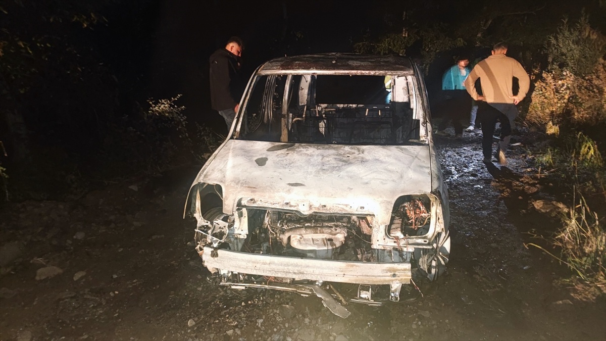 Ticari Araç Alev Aldı