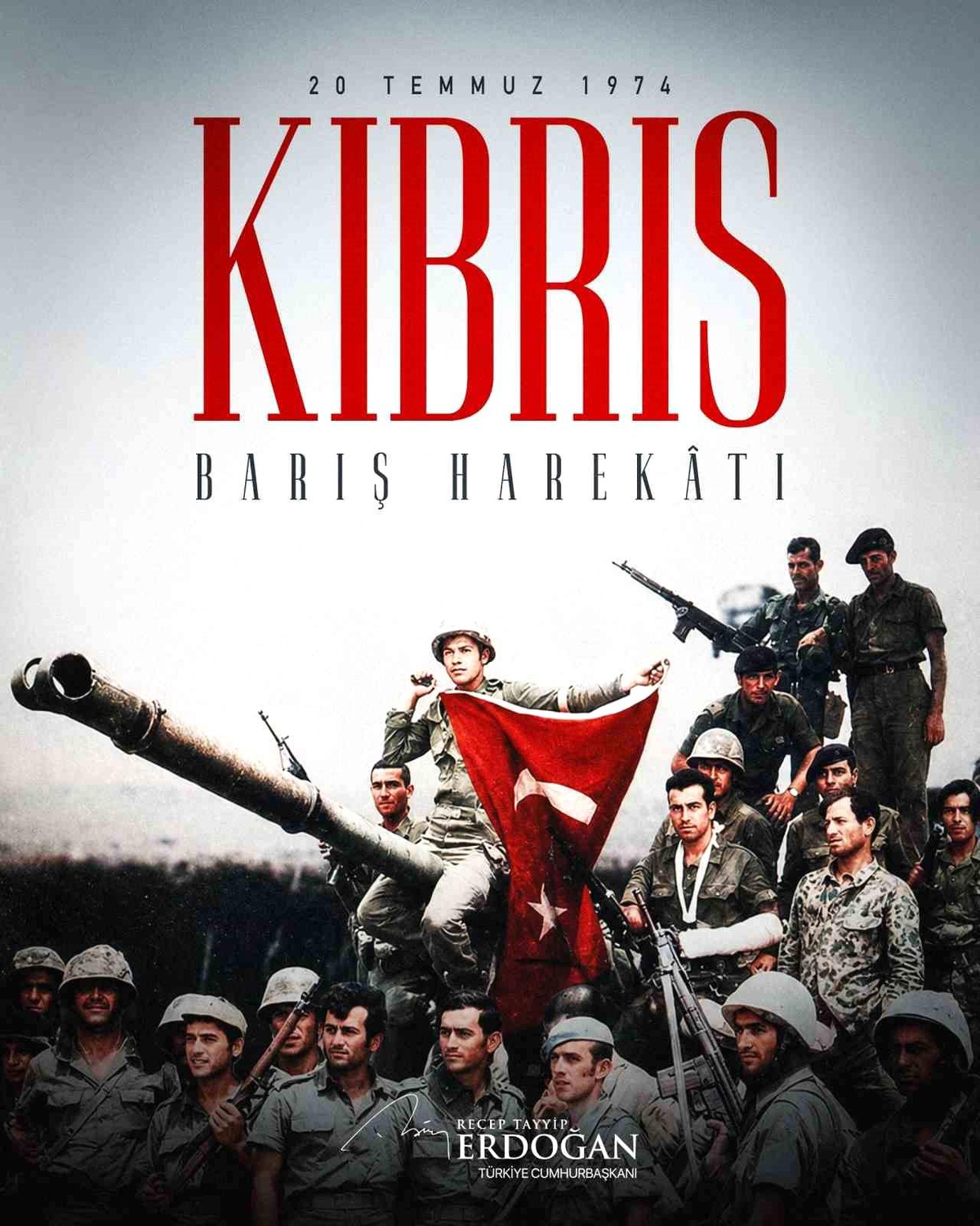 Erdoğan: Kıbrıs Türkü\'nü yalnız bırakmayacağız