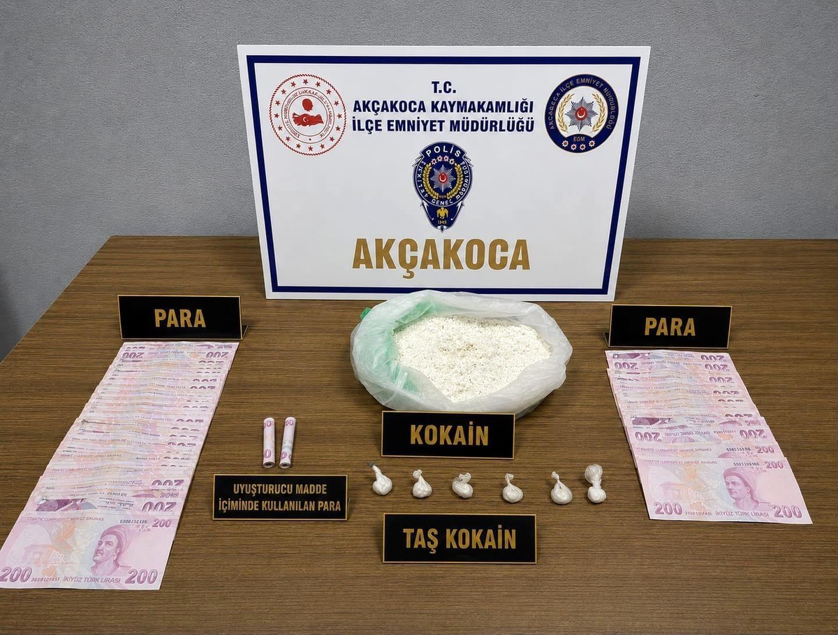Akçakoca\'da uyuşturucu operasyonunda bir tutuklama