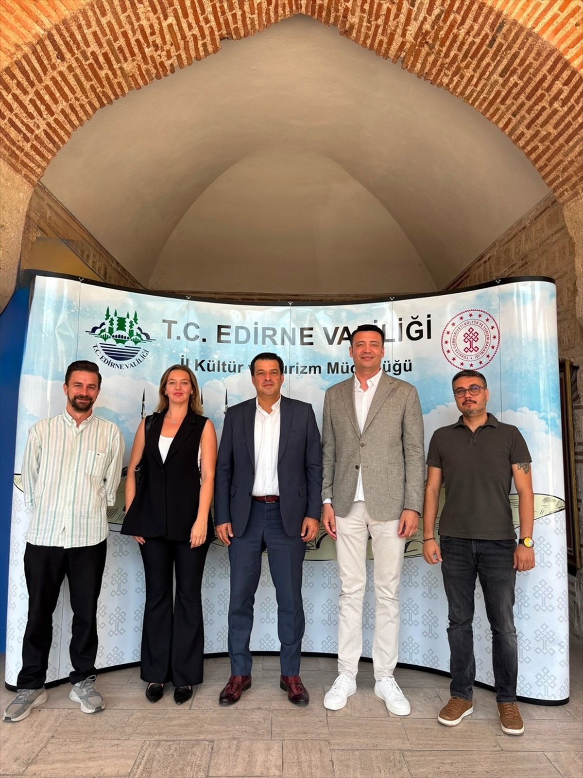 Edirne Otelciler Derneği Kültür Müdürlüğünü Ziyaret Etti