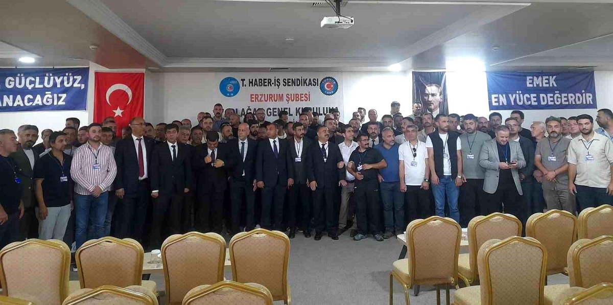 Haber-İş Erzurum\'da Yeni Başkan Atalay