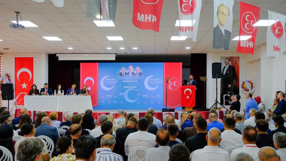 MHP Kırklareli İlçe Başkanlığına Şenyiğit Yeniden Seçildi