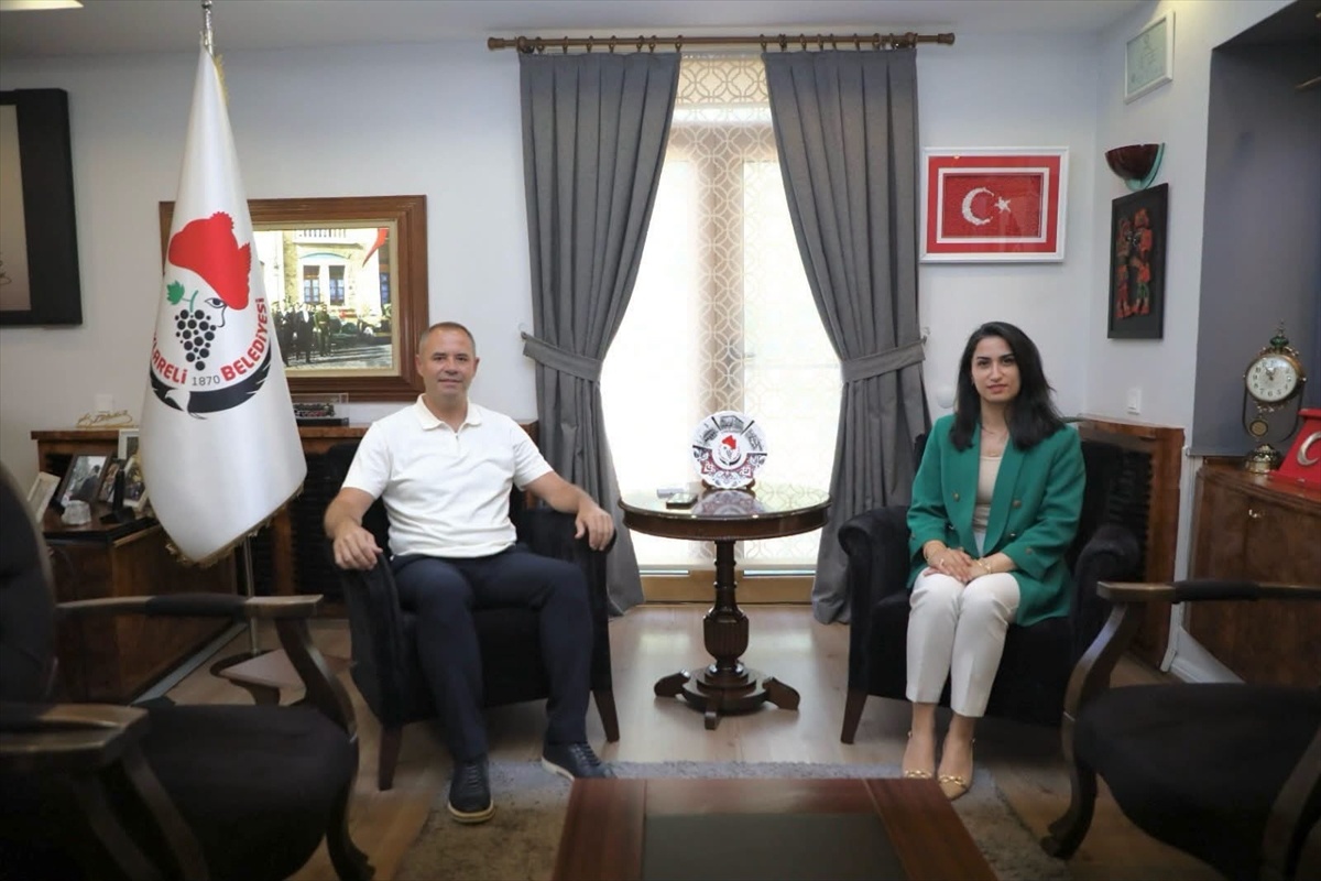 Eda Kumaş\'tan Başkan Bulut\'a Ziyaret