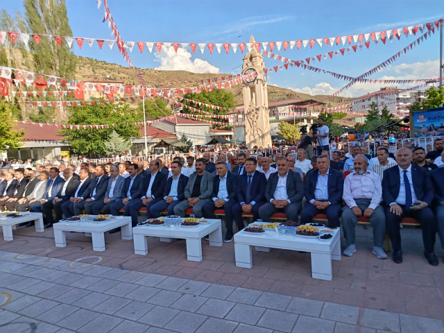 Kuluncak'ta ilk kültür festivali coşkuyla gerçekleştirildi