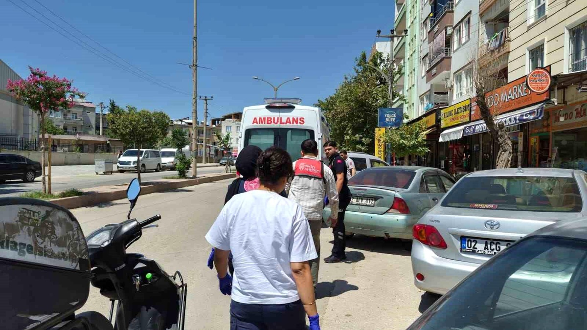 Adıyaman\'da Motosiklet Kaza Yaptı