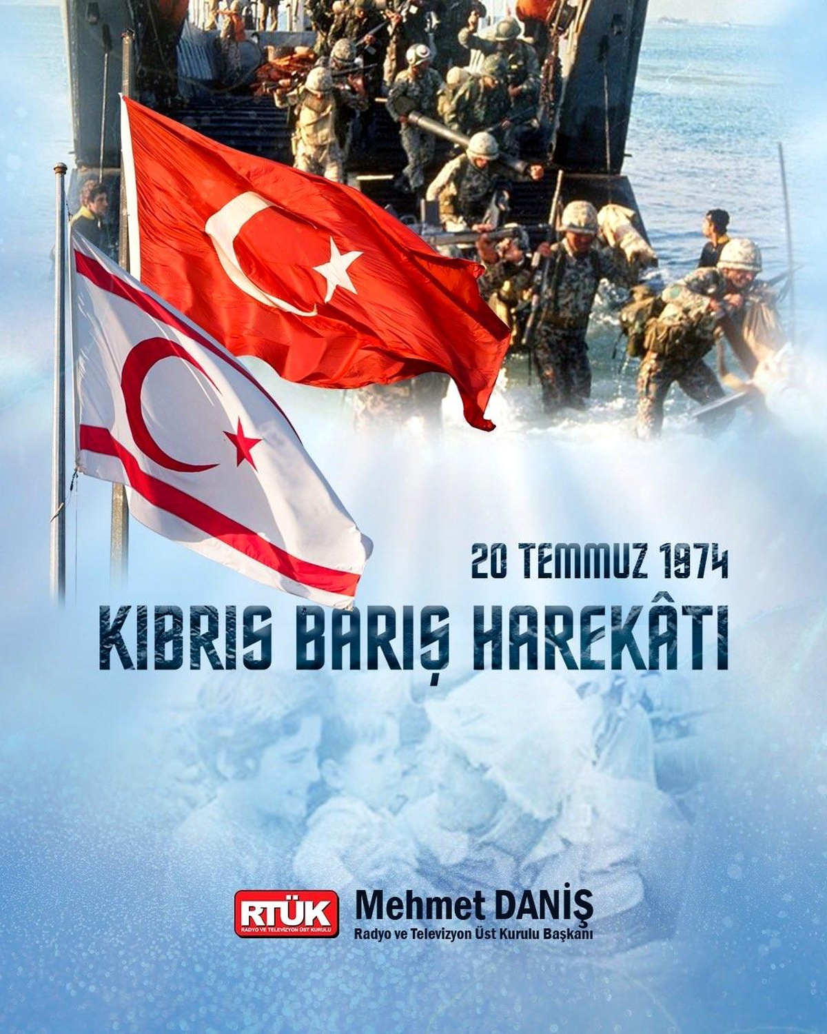 RTÜK Başkanı\'ndan Kıbrıs Barış Harekatı mesajı