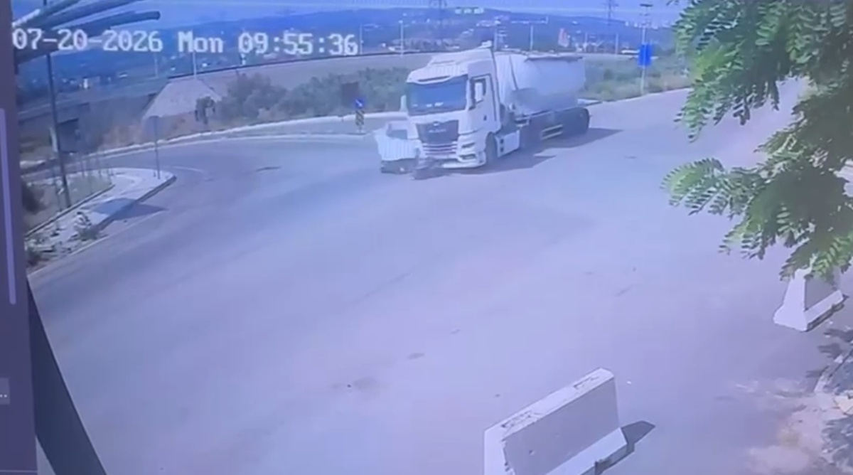 Osmaniye\'de Tanker-Otomobil Kazası: 2 Yaralı