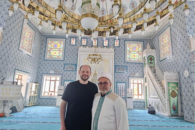 Türk kültüründen etkilenen Alman damat Müslüman oldu