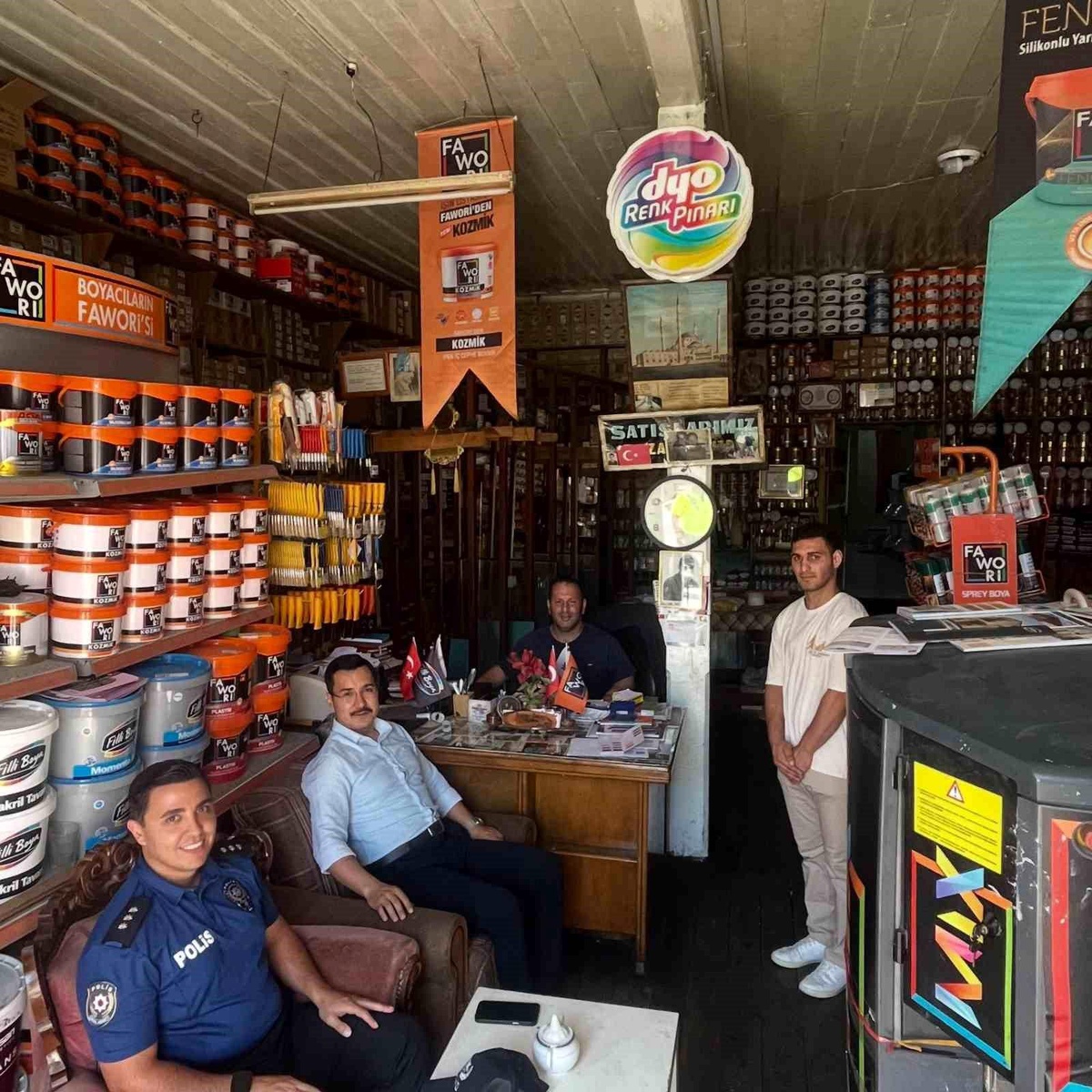 Kaymakam Demirtaş\'tan Esnaf Ziyareti