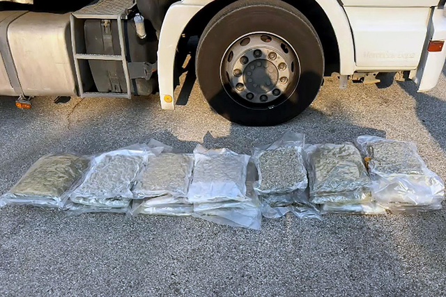 Tırda 24 kilo skunk ele geçirildi: Sürücüden
