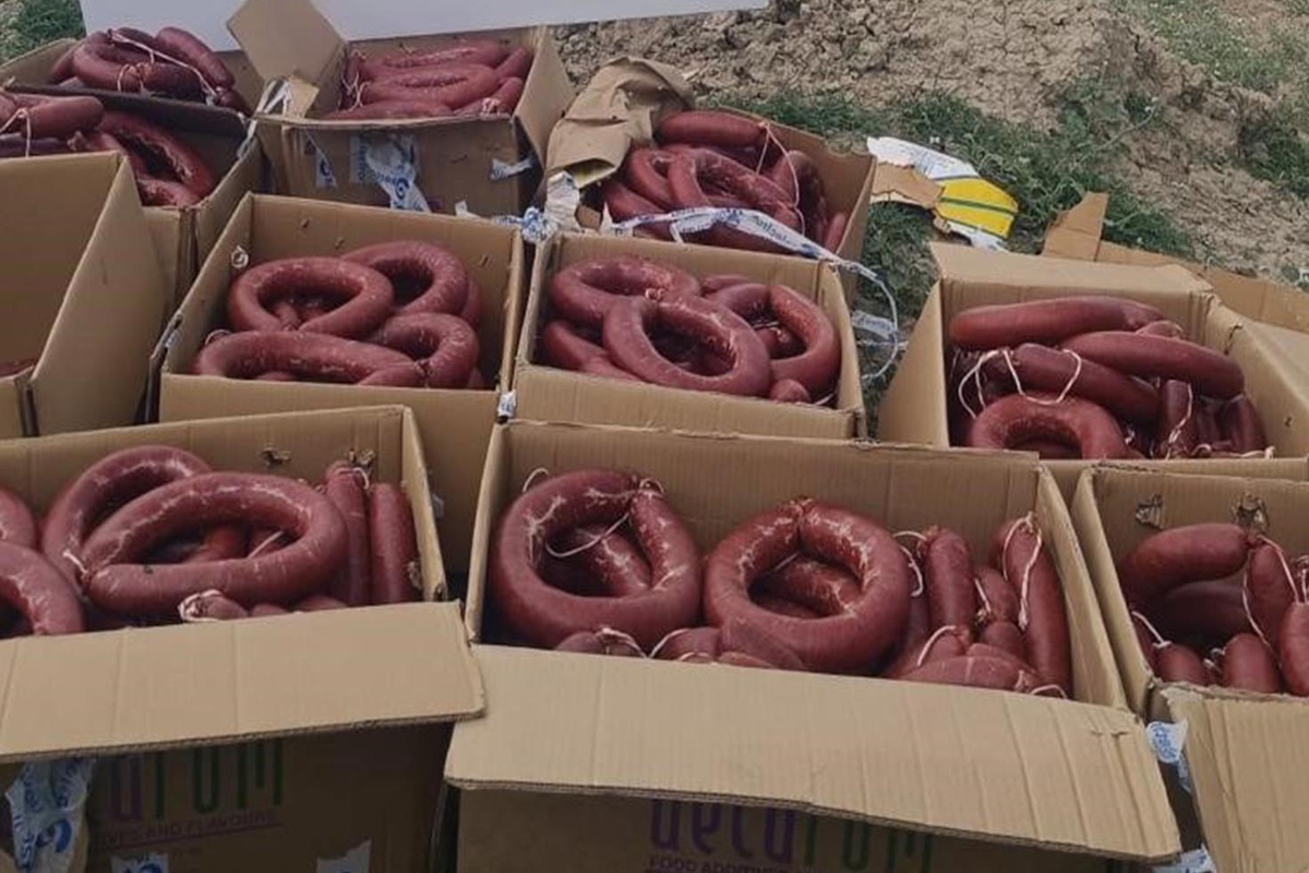 Aydın’da piyasa değeri 2 milyon lirayı bulan tonlarca tağşişli ürüne el konuldu
