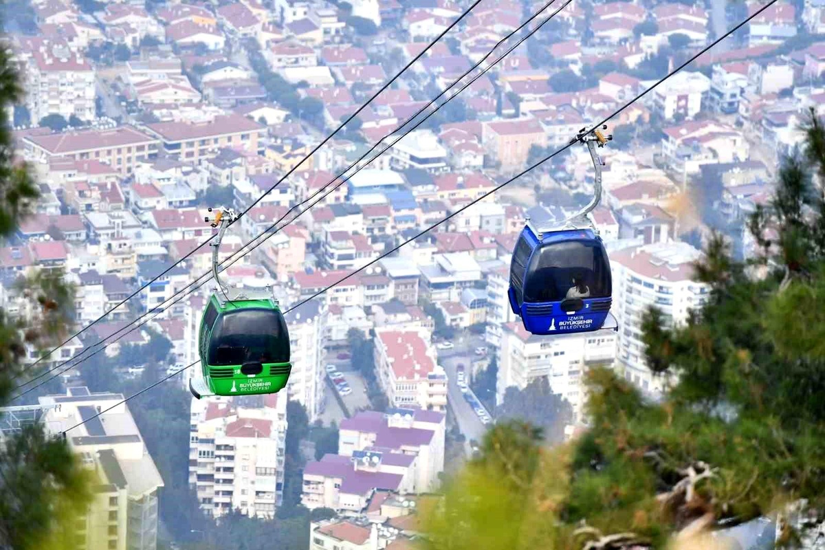 Balçova Teleferik Tesisleri\'nde kapsamlı bakım ve yenileme çalışması