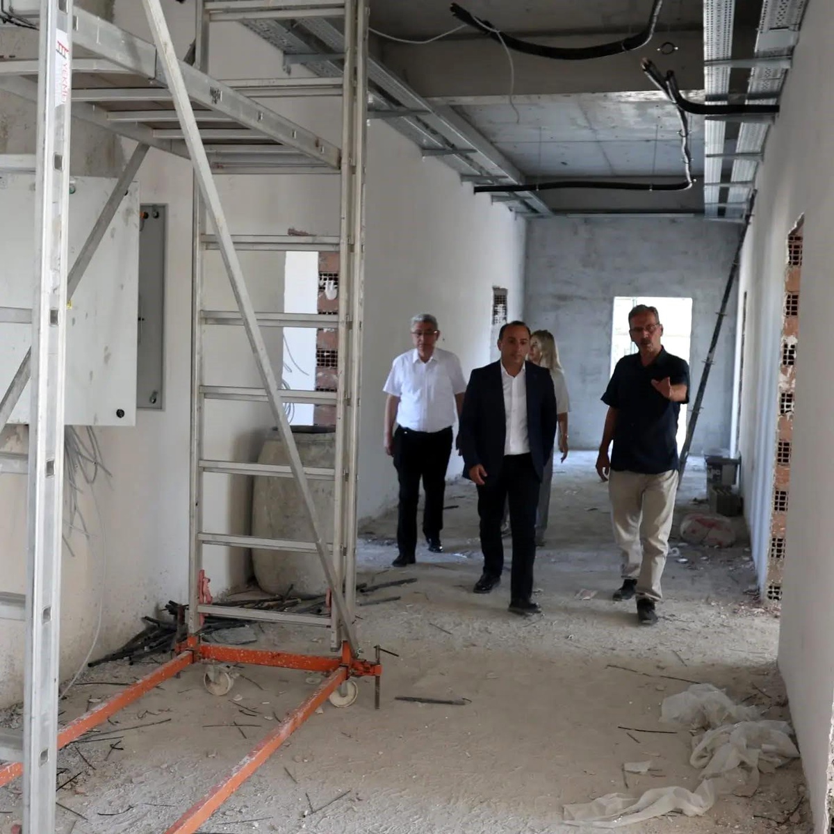Evciler İlkokulu Yeniden İnşa Ediliyor