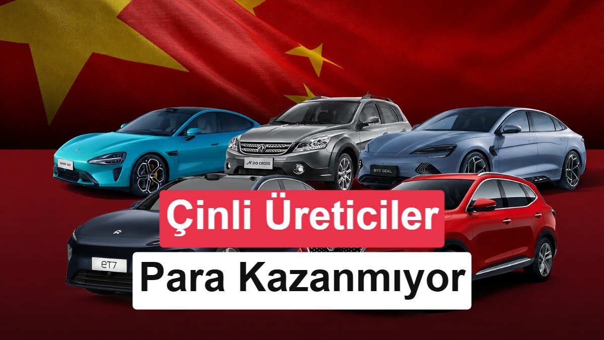 Çin Otomotiv Kârı Düşüyor