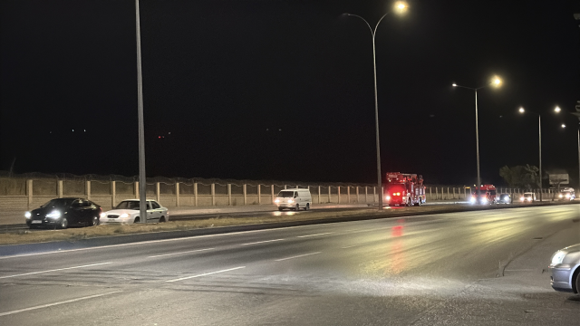 Eskişehir'de TUSAŞ fabrikasında yangın çıktı