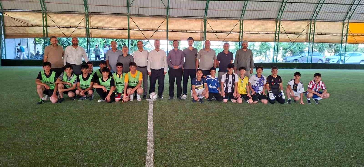 Kahta\'da Yaz Kur\'an Kursları Futbol Turnuvası Başladı