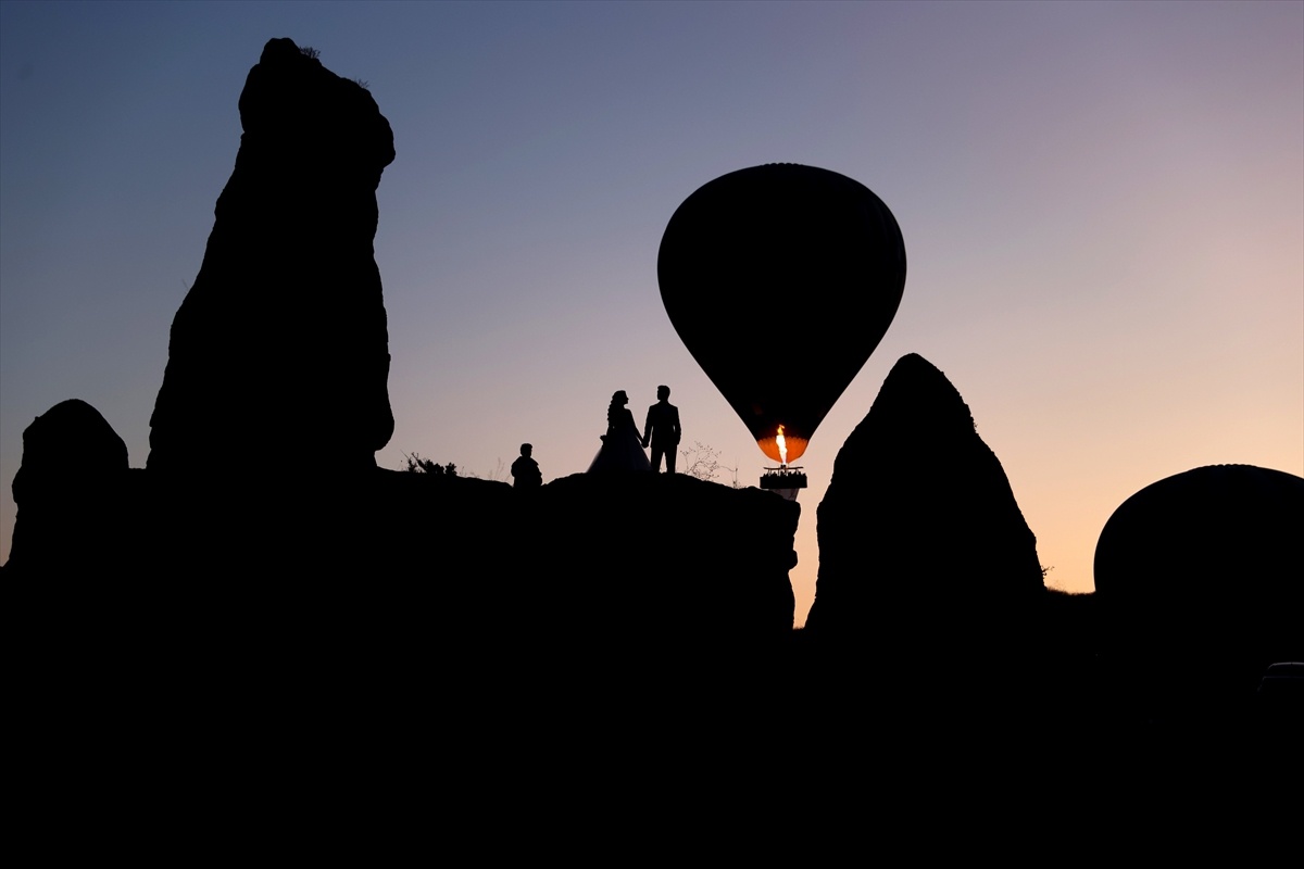Kapadokya\'da 256 Bin Turist Balon Turlarına Katıldı