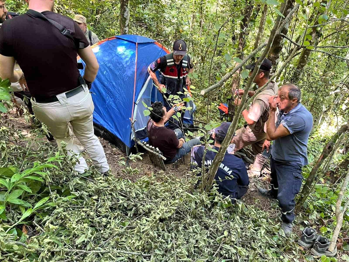 Bartın\'da Kayıp Şahıs Ormanda Bulundu